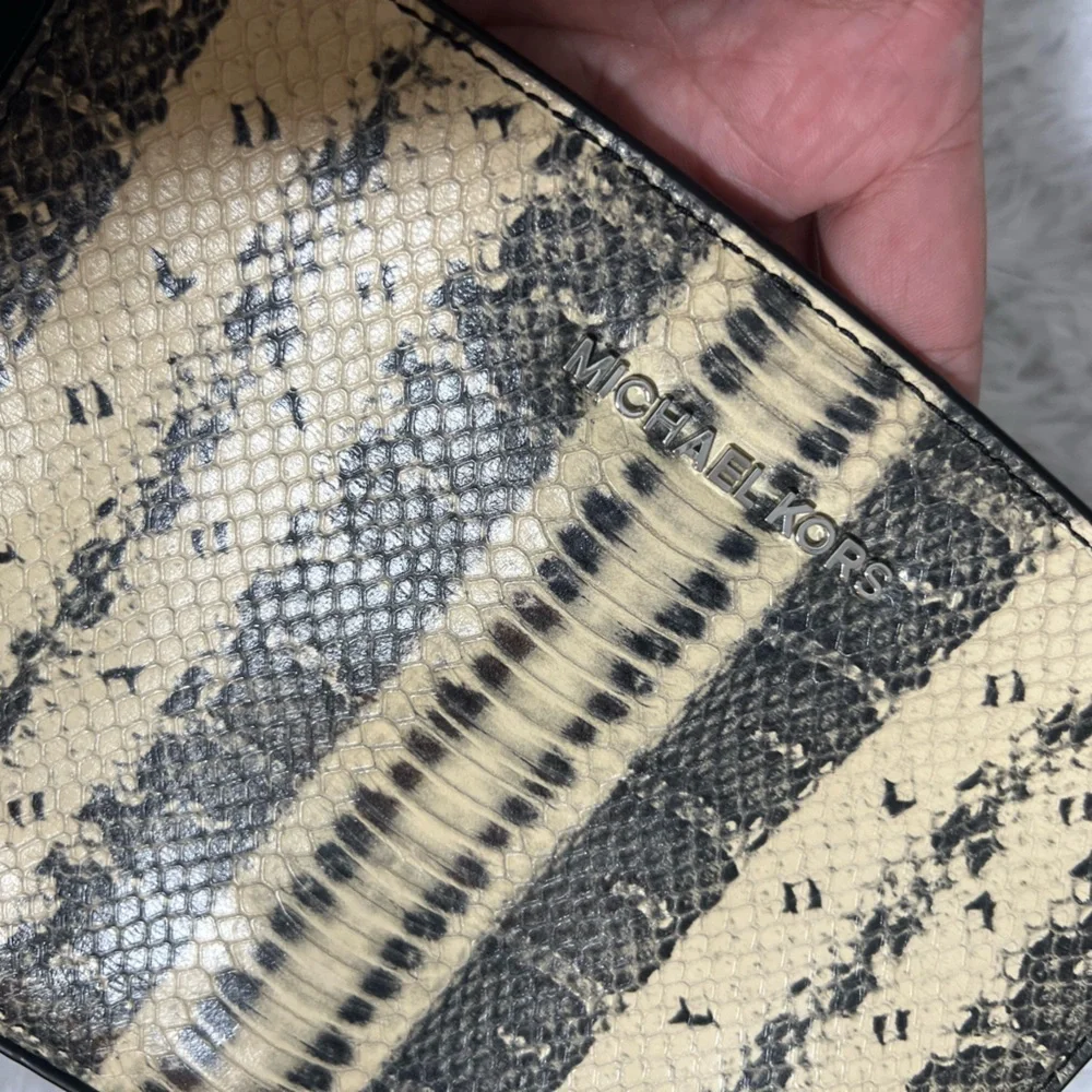 Michael Kors Selma Snakeskin Bag
